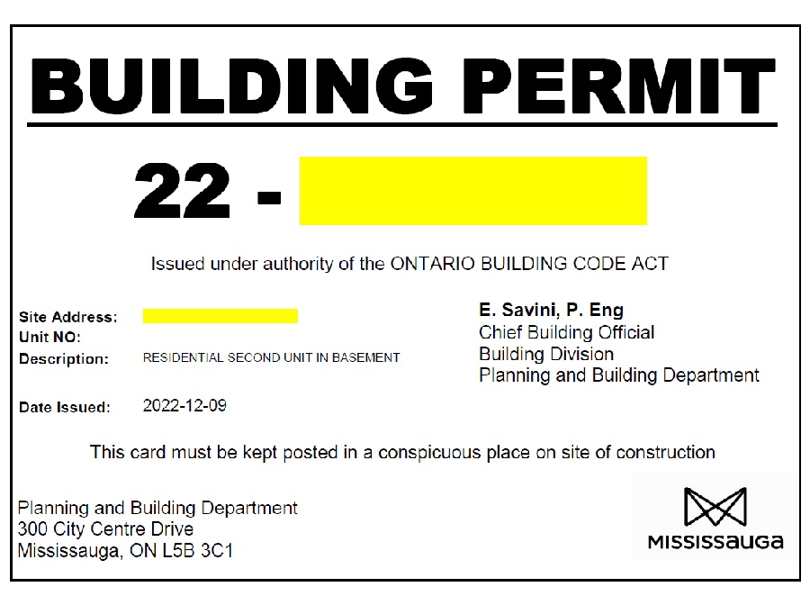 Mississauga Basement Apartment 2